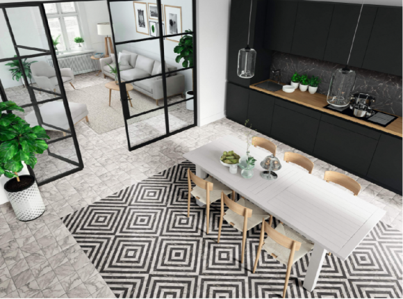 Керамогранит Mainzu VERSAILLES DARK 20Х20 Керамогранит Mainzu VERSAILLES DARK 20Х20