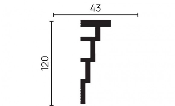 Карниз Decor Dizayn DD514 Карниз Decor Dizayn DD514