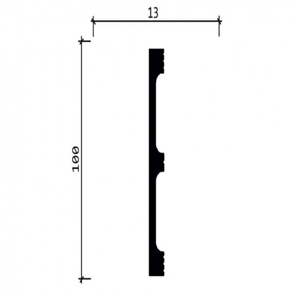 Плинтус напольный Decor Dizayn DD709 Плинтус напольный Decor Dizayn DD709