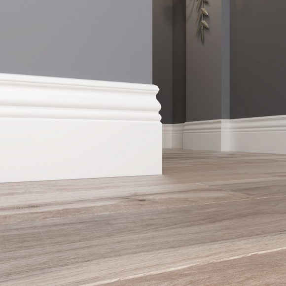 Плинтус ЛДФ под покраску Ultrawood Base 5074 i Плинтус ЛДФ под покраску Ultrawood Base 5074 i