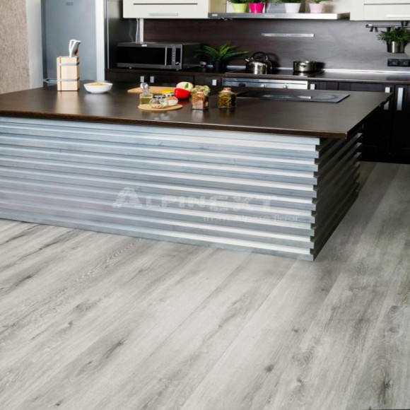 ПВХ плитка Alpine Floor Ясень Серый ECO134-5