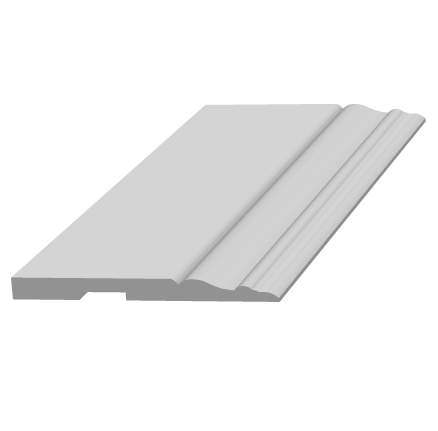 Плинтус ЛДФ под покраску Ultrawood Base 5270 i