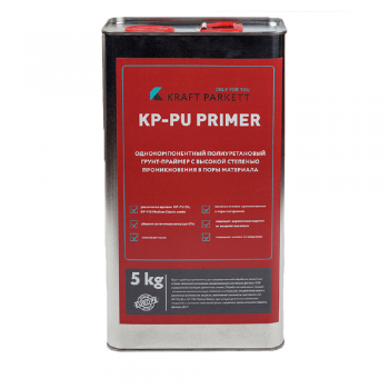 Грунт Kraft Parkett однокомпонентный KP-PU Primer 5кг