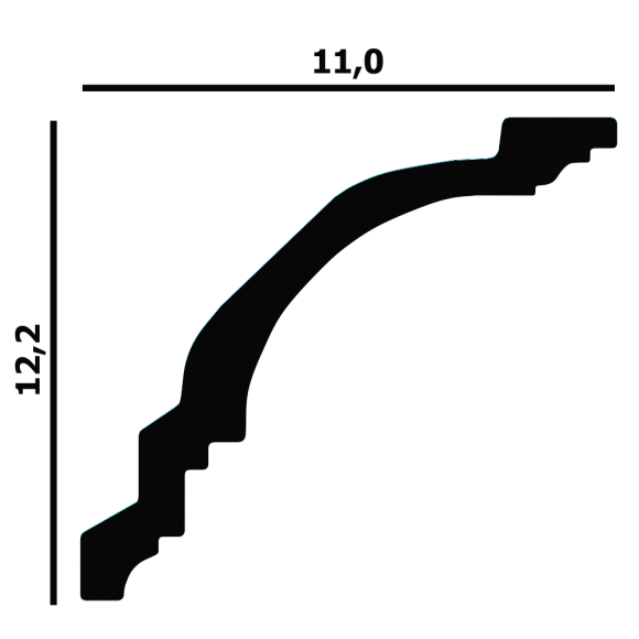 Карниз Перфект Плюс P16
