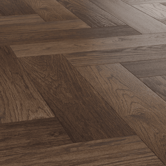 Инженерная доска Royal Parket Английская Елка Дуб Натур Флэйм