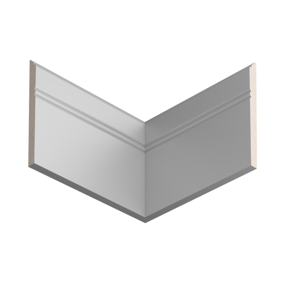 Плинтус ЛДФ под покраску Ultrawood Base 5380 i