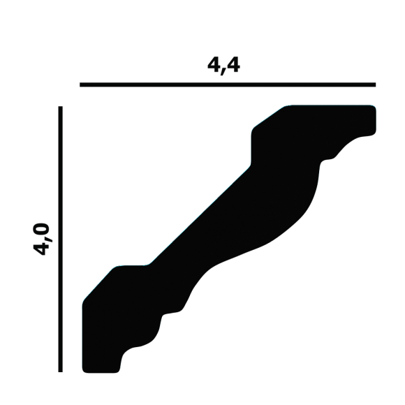Карниз Перфект Плюс P21