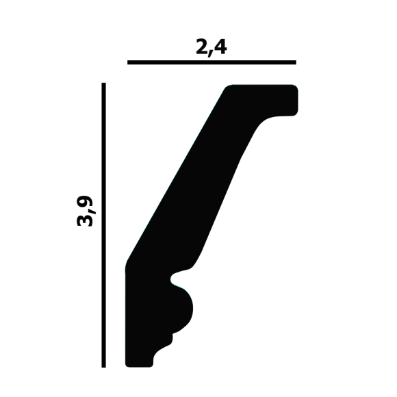 Карниз Перфект Плюс P24