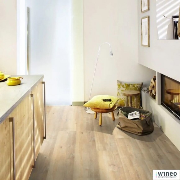 Биопол Wineo Purline Дуб Кремовый PL092C