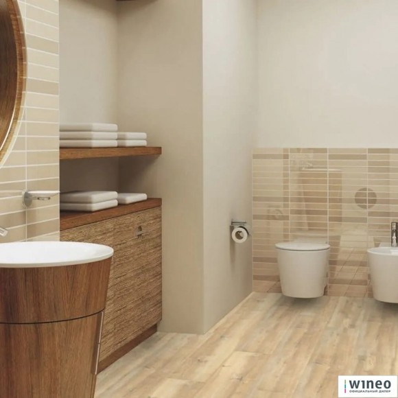 Биопол Wineo Purline Дуб Кремовый PL092C