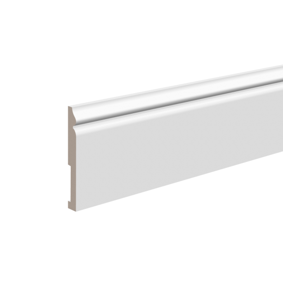 Плинтус деревянный под покраску Ultrawood Base 5501 W