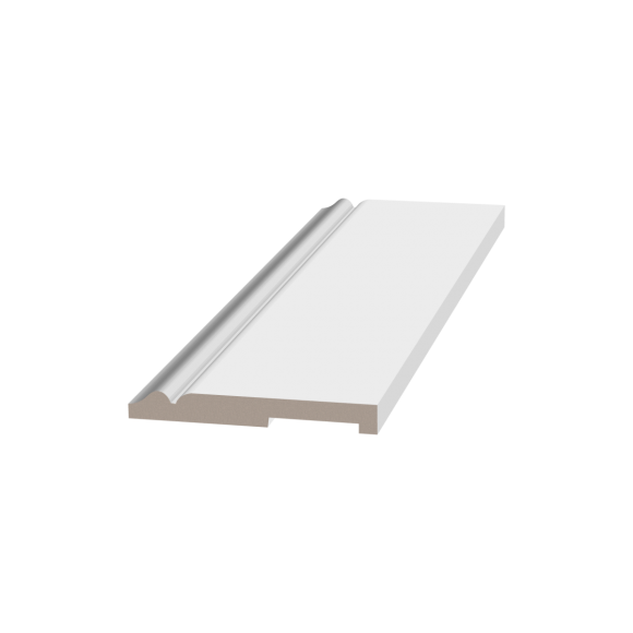 Плинтус деревянный под покраску Ultrawood Base 5501 W