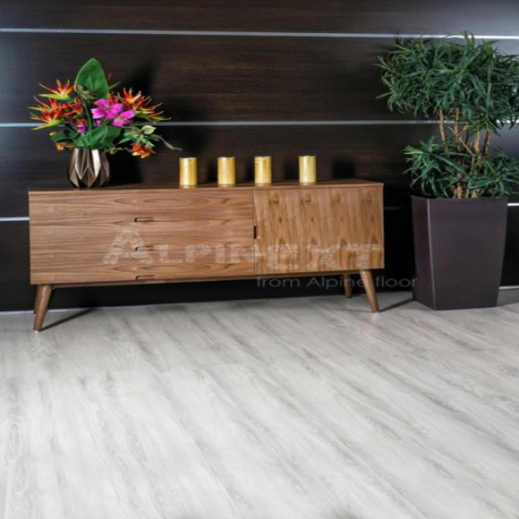 Кварцвиниловая плитка Alpine Floor Easy Line Дуб Снежный ECO3-14