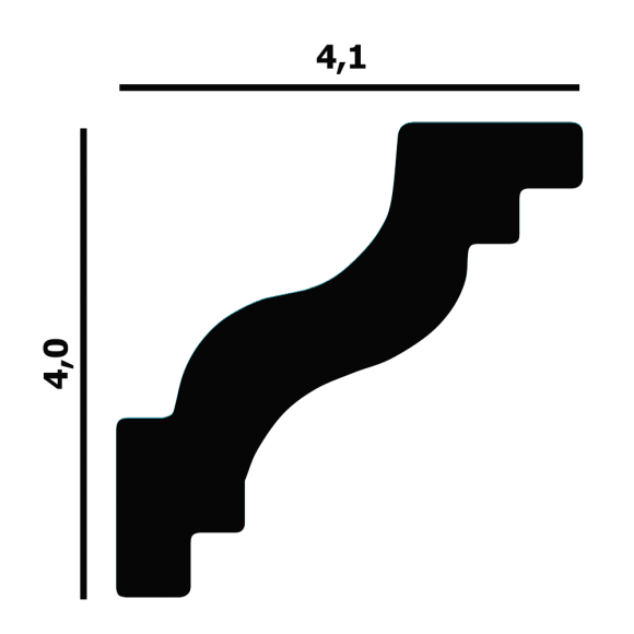 Карниз Перфект Плюс P28