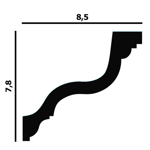 Карниз Перфект Плюс P30