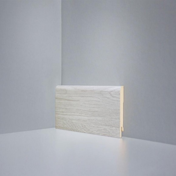 Плинтус напольный Deartio Best Дуб Янтарный светло-серый