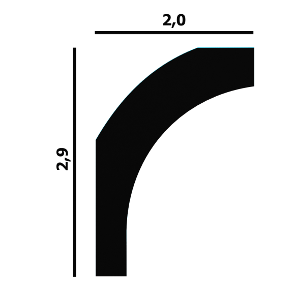 Карниз Перфект Плюс P36