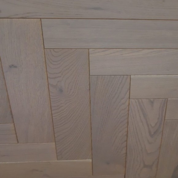 Инженерная доска Kraft Parkett Английская елка Дуб Рустик 910