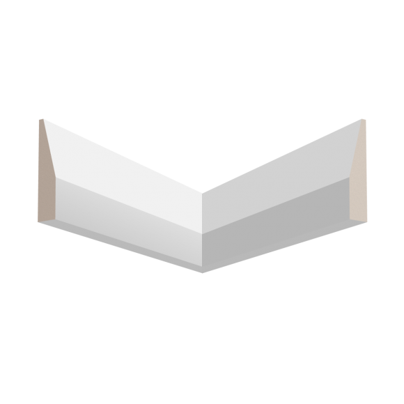 Плинтус ЛДФ под покраску Ultrawood Base 6012 i