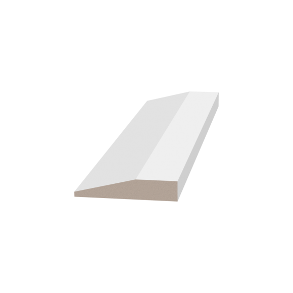 Плинтус ЛДФ под покраску Ultrawood Base 6012 i