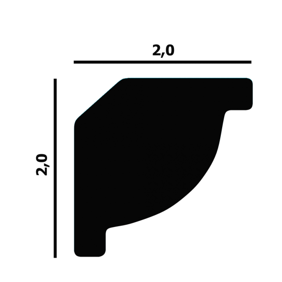 Карниз Перфект Плюс P38