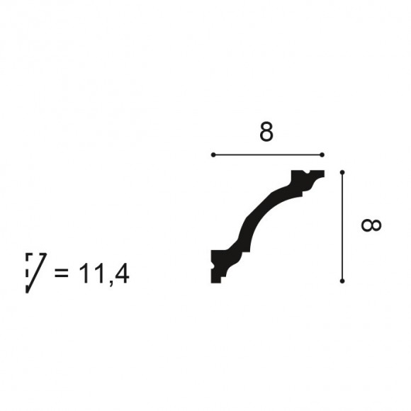 Карниз гибкий Orac Decor C213F