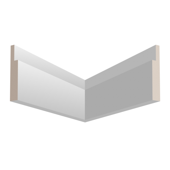 Плинтус ЛДФ под покраску Ultrawood Base 7512 i Плинтус ЛДФ под покраску Ultrawood Base 7512 i