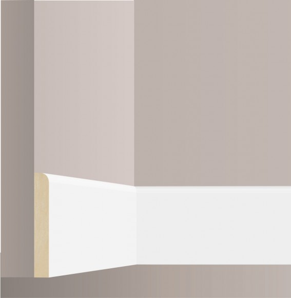 Плинтус ЛДФ под покраску Ultrawood Base 8012 i