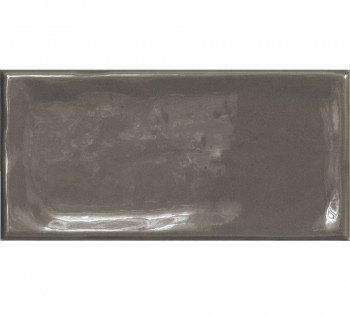 Настенная плитка El Barco Alfaro Grafito Brillo 7.5*15