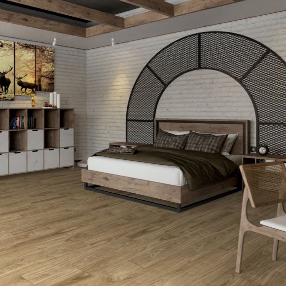 SPC Ламинат Damy Floor Орех Европейский 0036-2