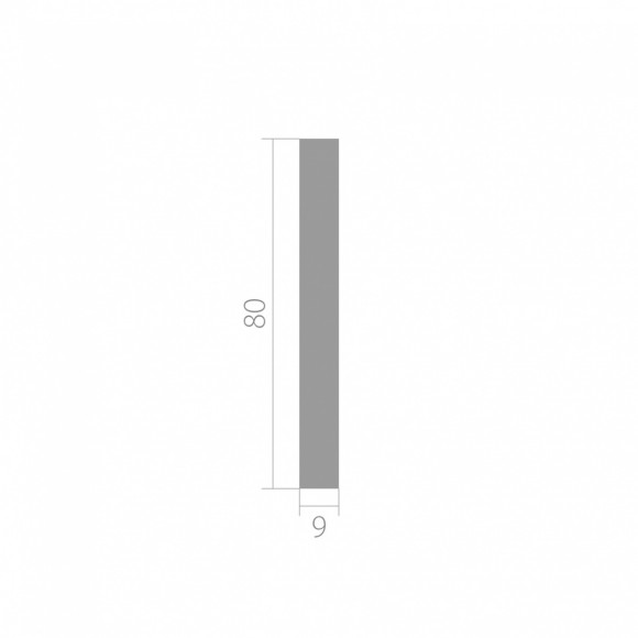 Профиль ЛДФ под покраску Ultrawood BО 8009 Профиль ЛДФ под покраску Ultrawood BО 8009