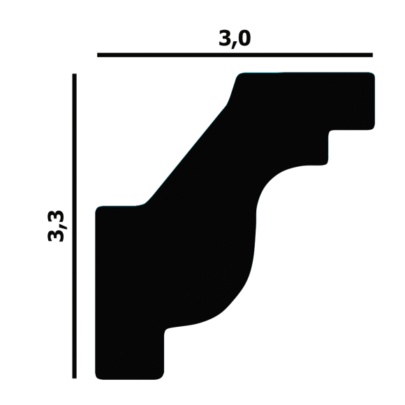 Карниз Перфект Плюс P51