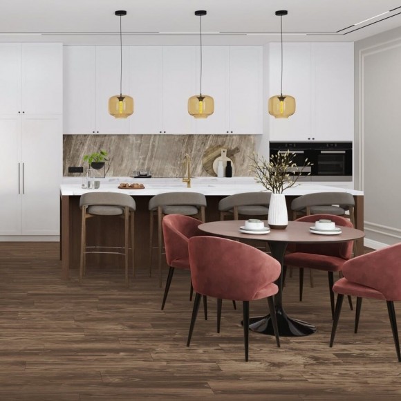 SPC Ламинат Damy Floor Орех Американский 0036-3