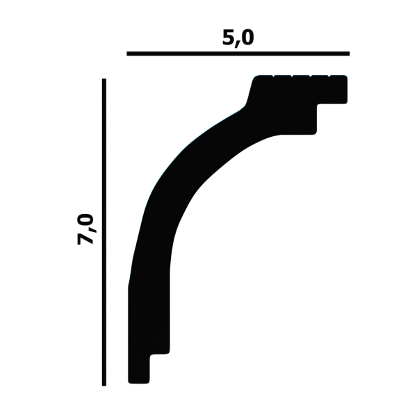 Карниз Перфект Плюс P57