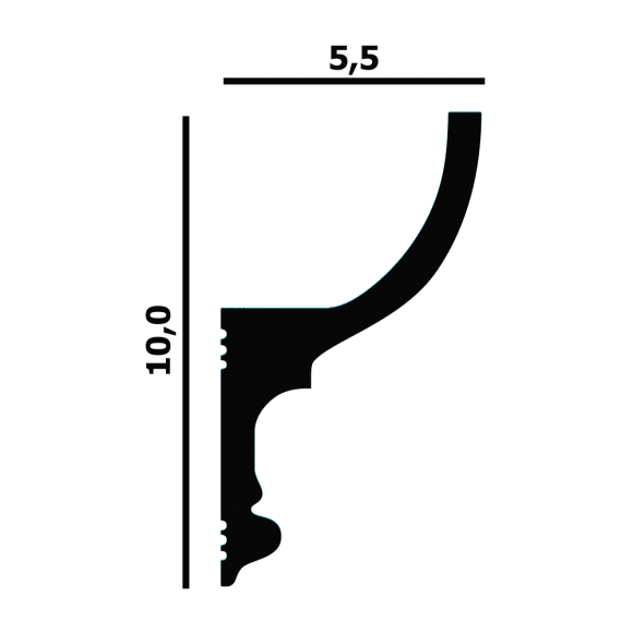 Карниз Перфект Плюс P79