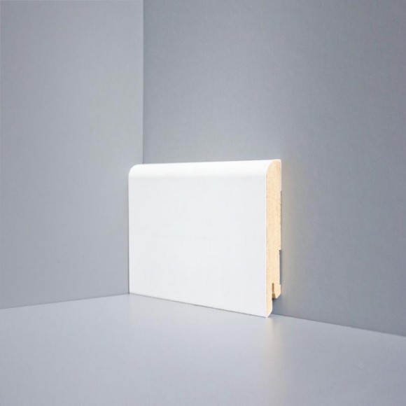 Плинтус напольный Deartio Universal Белый U 102-80