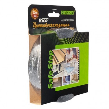 Лента противоскользящая Rico черная 25 мм 