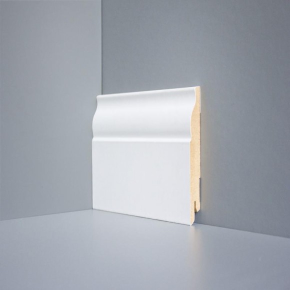 Плинтус напольный Deartio Universal Белый U 103-100 Плинтус напольный Deartio Universal Белый U 103-100