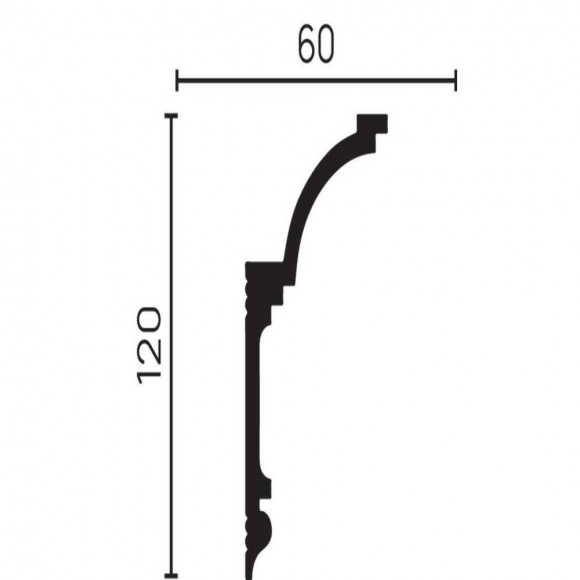 Карниз Decor Dizayn DD517