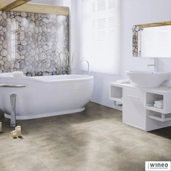 Биопол Wineo Purline Бетон Орнамент PL102C