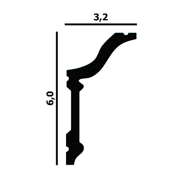 Карниз Перфект Плюс P93