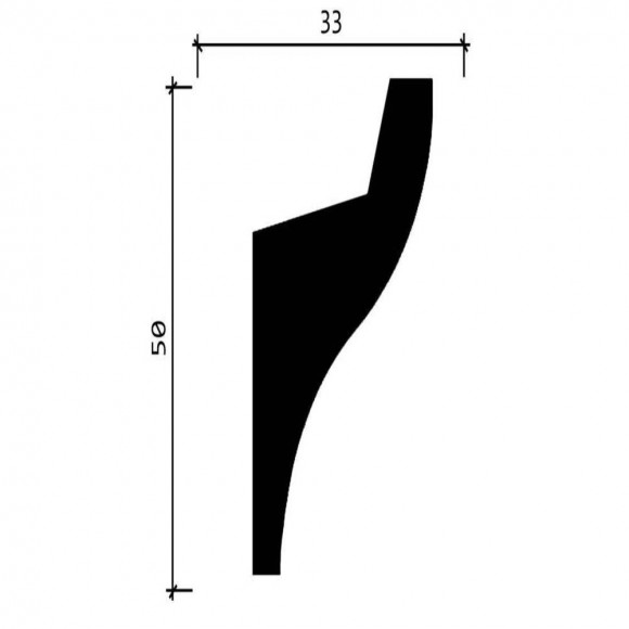 Карниз с отражателем Decor Dizayn DD506 Карниз с отражателем Decor Dizayn DD506