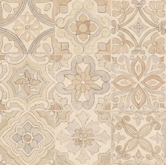 Керамогранит Vitra NEWCON ПЭЧВОРК ДЕКОР ТЕПЛАЯ ГАММА РЕКТ 60Х60