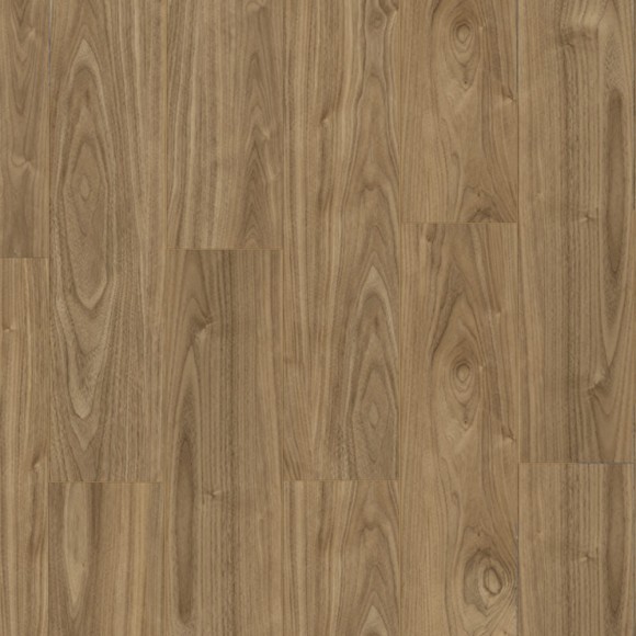 Кварцвиниловая плитка Damy Floor Family LVT клеевая Орех Европейский 0036-2-LVT