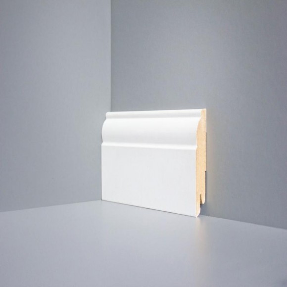 Плинтус напольный Deartio Universal Белый U 104-80