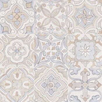 Керамогранит ПЭЧВОРК ДЕКОР ХОЛОДНАЯ ГАММА РЕКТ 60Х60