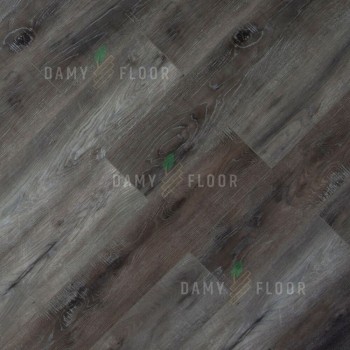 Кварцвиниловая плитка Damy Floor Family LVT клеевая Дуб Рустикальный Черный TCM369-7-LVT