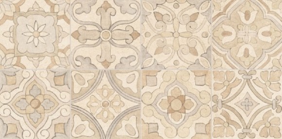 Керамогранит Vitra NEWCON ПЭЧВОРК ДЕКОР ТЕПЛАЯ ГАММА РЕКТ 30Х60