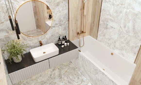 Керамогранит Alma Ceramica Wave GFU57WAV04L 570x570