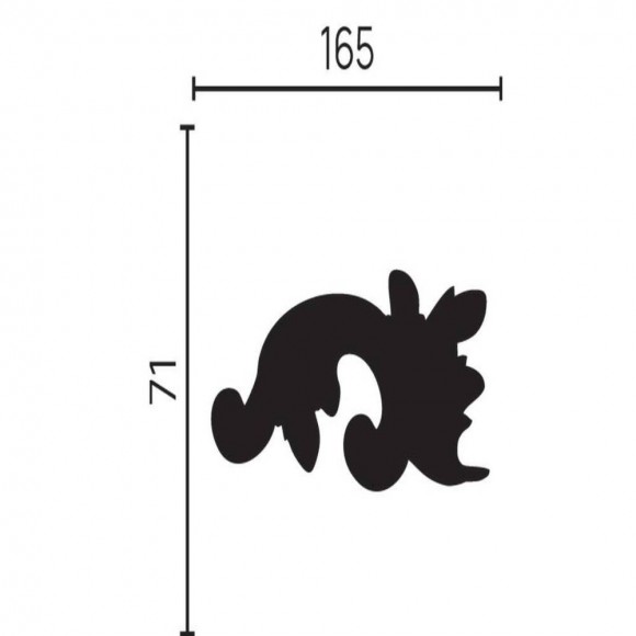 Декоративный элемент Decor Dizayn H1-DD301 LR Декоративный элемент Decor Dizayn H1-DD301 LR